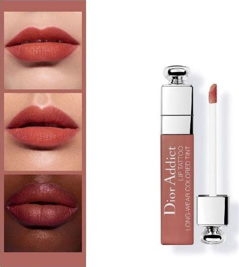 dior addict lip tatoo natural beige|Dior Addict lip tint shades.